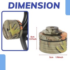 5/16 Thread Bow Damper Stabilizer Archery Counterweight Hunting Target Shooting