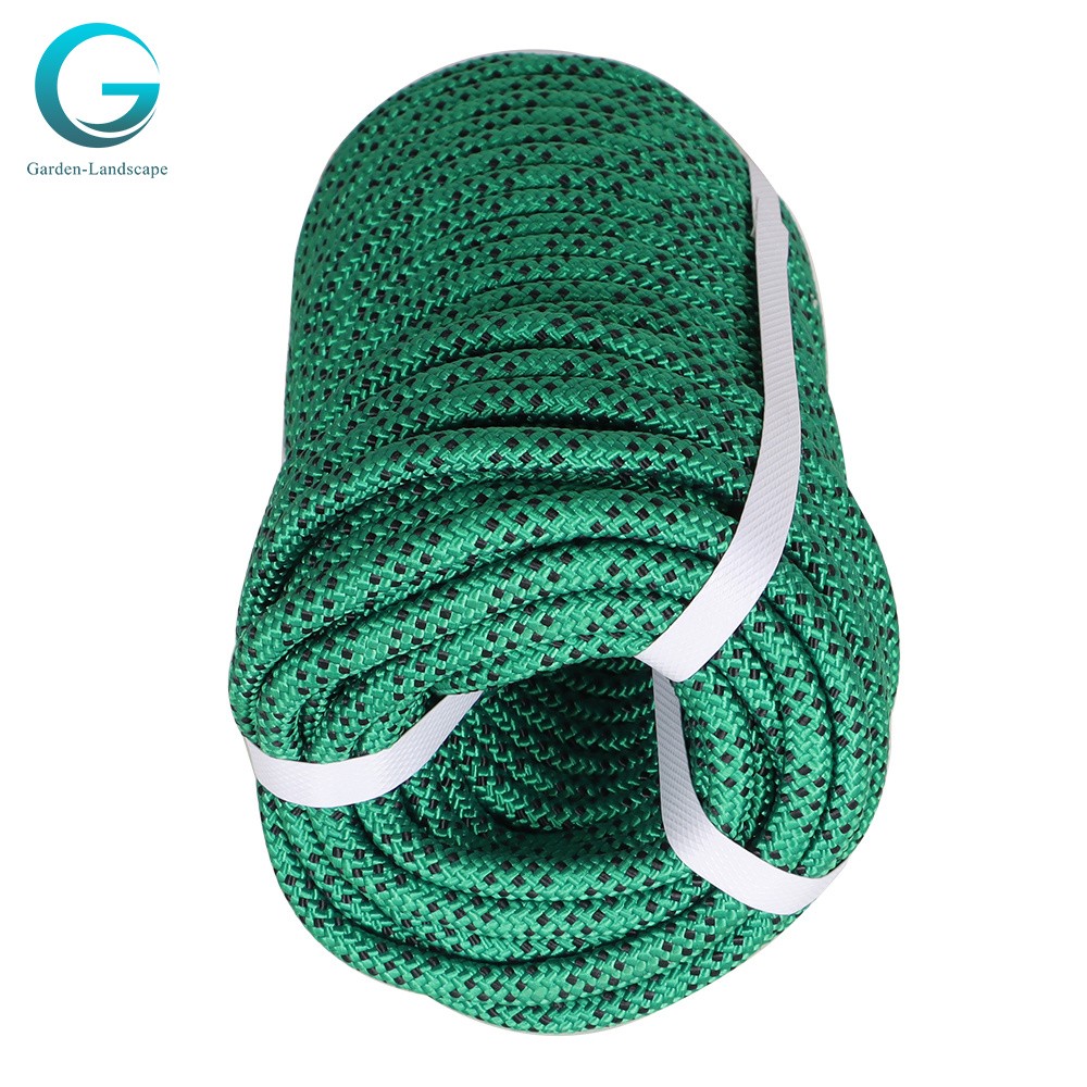 3/8 In × 100 Feet Braided Rope 3520Lbs Breaking Strength Polyester Rope