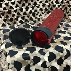 NEW HK Army 165 Round Push Button Paintball Pod – Red/Black/Black