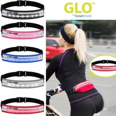 LED Light Waterproof Sport Waist Belt Pouch Fanny Pack Running Phone Holder Bag