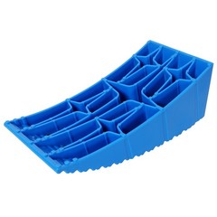 RV Leveling Blocks Kit – 8-Piece Curved RV Wheel Levelers with Chocks