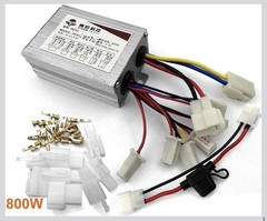 36V 800W Brush Speed Controller For E-Bike Scooter