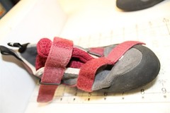 Evolv Elektra Womens Size 38 7.5 Merlot Grey Climbing Approach Bouldering Shoes