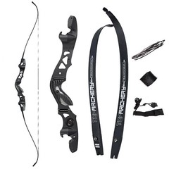 62″ ILF Takedown Recurve Bow 25-60lbs Right Hand Hunting Target Shoting Archery