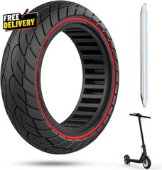 60/70-6.5 Scooter Tire 10X2.50 Solid Scooter Tire 10 Inch Electric Rubber Tub…