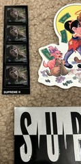 LOT of 5 Supreme Stickers Exorcist All Dogs Go To Heaven Split Logo SHIPS FREE!