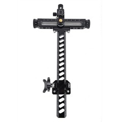 T Shape Recurve Bow Sight 1 Pin Adjustable Aluminum Archery Hunt Practice Target