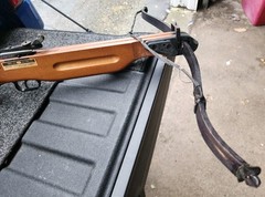 Vintage BARNETT Crossbow Rifle Style Archery Crossbow Wood Stock & Metal Bow