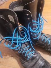 50ft 5/32 blue Dimondbraid with kevlar core Cord Gaff Line