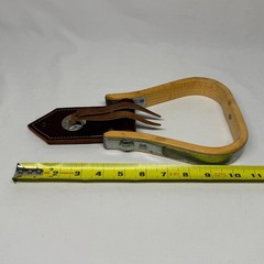 Decorative Wooden Horse Stirrup – Unknown Brand, Make & Year