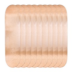 Lot of 10 Cal 7 Blank Maple 8.0″ Skateboard Deck Multi-Color Bundle Combo Set