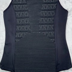 KERRITS Riding Vest Women’s Small Black Puffer Horse Equestrian Performance Zip