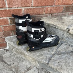 Vintage K2 King 55 Aggressive Inline Skates Blades Skate US Mens 8 Rare