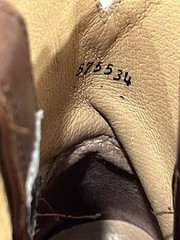 Womens Frye Billy Short Cognac Distressed Rugged Leather Cowboy Boots Sz 7 1/2 B