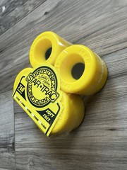 Kryptonics Star Trac Wheels Limited Edition 60mm 76A Yellow