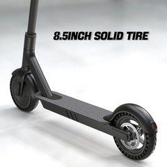 1PZ SH7-N2B 8.5 Inch Solid Tire Rear Wheel with Brake Disk Replacement for Xi…