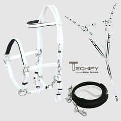 Horse Endurance Bridle Halter Breast plate set – Water Resistant & Durable