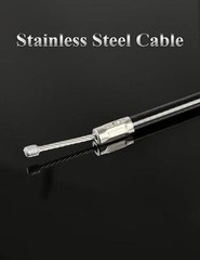 Stainless 50 Inch Mini Bike Throttle Cable for Predator 212 CT200U Baja MB165