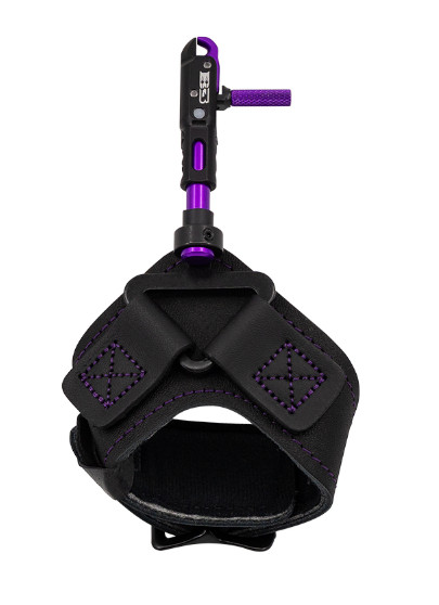 B3 Archery Tigress Youth Release Swivel Stem Connector Buckle Strap Violet New