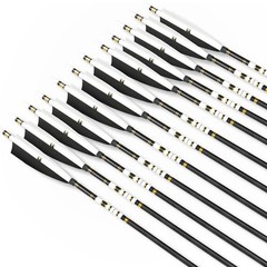 Cheap 31.5» Mix Carbon Arrow Handmade For Hunting AF Archery Outdoor Field