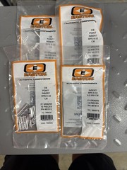 4 Packs Easton CB Point Insert RPS 8-32 PN 481513 TC 358430 21 Grains – 6.5mm