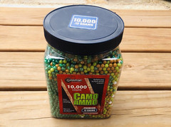 Airsoft Ammo Lot 30,000 Approx. Rounds 3 x 10,000 Crosman Premiere/CamoAmmo Colt