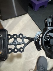 Trophy Ridge Swift Duo Vertical 2-pin Bow Sight Right Hand Adjustable Black