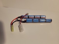 Tenergy NiMH 9.6V 1600mAh Nunchuck Rechargeable Battery Pack