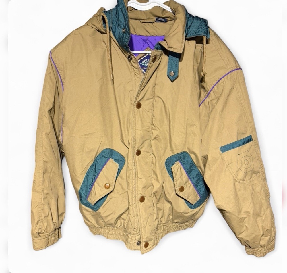 Vintage Hunters Run Jacket – 80s/90s Colorblock – Size L