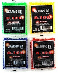 Airsoft Gun BB’s Bullets 0.12 Grams 6 mm Pellets Ammo 1000 – Pick Your Own Color