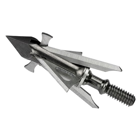 Feradyne Muzzy Trocar HB Hybrid Crossbow Broadhead 4-Blade 100 Gr 1 5/8 in 3Pk