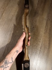 Vintage Bear Recurve Bow Bear Hunter TD 60”-55, With Original Manual