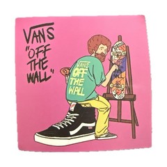 Vans Off The Wall Sticker Lot Skateboard Art Logo Graphic Decal Set of 4