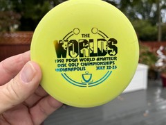 1992 Heavyweight Worlds Indianapolis Worlds Innova Ontario MINI Disc Golf #530