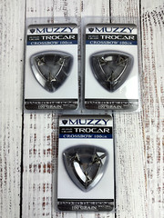 3 packs CROSSBOW Muzzy 3 BLADE Trocar 100 Grain Archery Hunting Fixed Broadhead
