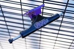 Slappy x Bam Margera Trucks ST1 Classic Hollow Light Black Purple 8.0 *SET OF 2*
