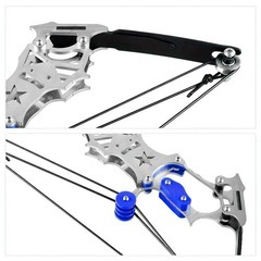 TIETHEKNOT Mini Archery Bow Set Right Hand Mini Compound Bow Mini Hunting Bow…