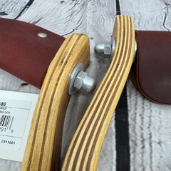 NWT Formay Bell Stirrups Oak Wood 3″ Neck 2″ Tread 5.25 x 5.25 172156-2-BG