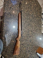 Vintage 1950’s Crosman Model 114 .22 Cal. Bulk Fill CO2 Pellet Gun Rifle: Read