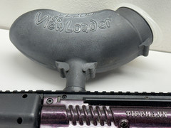 Vintage TIPPMANN Model 98 Purple Marbleized Paintball Gun Marker UNTESTED READ