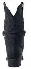Dingo 12″ Slouch Men’s Western Boots Size 10 Distressed Black 15240 Vintage