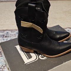 Dingo DI 582 Star Struck Women’s Western Boots Black Size 9