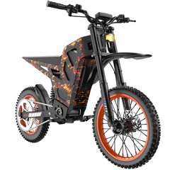 US ELECTRIC DIRT BIKE PEAK 3000W 48V 21AH OFF-ROAD BICYCLES 40MPH E-BIKE ADULT
