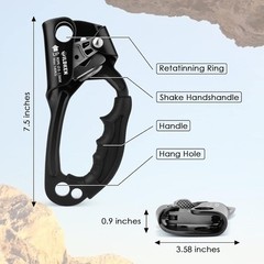 Climbing Outdoor Mountaineering Tree Arborist Climbing Rappelling Equip for 8…
