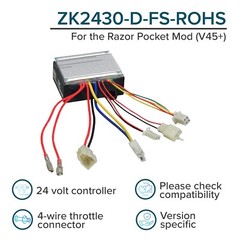 ZK2430D-FS Control Module for Razor Pocket Mod Electric Scooter (Versions 45+)
