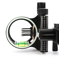 Compound Bow Sight 5 Pin (.019) Bow Sight Light Micro Adjustable Archery Hunting