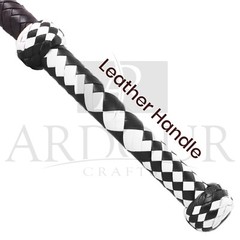 Cow Hide Leather BULL WHIP 04 Feet Long 12 Plaits Indiana Jones Whip