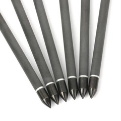 12pcs Crossbow Bolts 15″ Carbon Arrows Screw Point Vanes Archery Bow Hunting