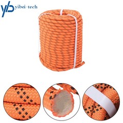 1/2 in ×220′ 48 Stranded Braided Rope Breaking Strength 5174 Pounds Orange Black