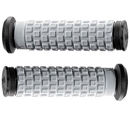 Pillow Top ATV Handlebar Grips Black/Gray 024859